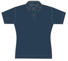 Robustes Poloshirt Damen JERZEES COLOURS-FRENCH NAVY
