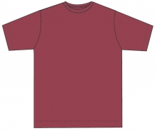 Kinder Shirt mit rundem Ausschnitt JERZEES COLOURS-CLASSIC RED
