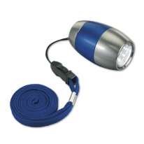 BOB - 6 LED Metall-Leuchte blau