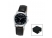 Armbanduhr "Eleganz schwarz"