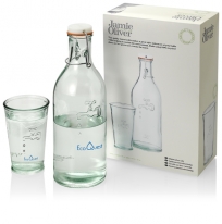 Recyceltes Glas-Set