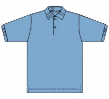 Poloshirt Damen/Herren JERZEES COLOURS-SKY BLUE