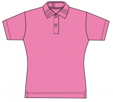 Damenpoloshirt JERZEES COLOURS- ROSE