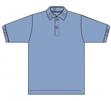 Robustes Poloshirt Damen/Herren JERZEES COLOURS-SKY BLUE