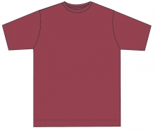 Kinder Shirt mit rundem Ausschnitt JERZEES COLOURS-CLASSIC RED