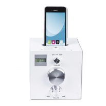 CUBE SOUND - AM/FM Radio mit Frequenzanzeige