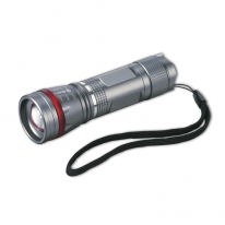 CREE® LED Taschenleuchte 3W silber mit Zoomfunktion