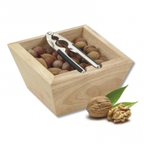 Nussknacker mit Holzschale im Set