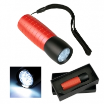 LED Leuchte "Turbo 9 LED rot/schwarz"