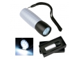 LED Leuchte "Turbo 9 LED silber/schwarz"