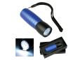 LED Leuchte "Turbo 9 LED blau/schwarz"