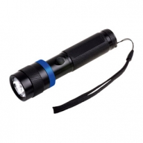 3 Watt LED Leuchte "Security schwarz/blau"