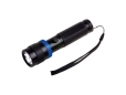 3 Watt LED Leuchte "Security schwarz/blau"