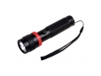 3 Watt LED Leuchte "Security schwarz/rot"