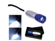 3 Watt LED Leuchte "Streamer silber/blau"