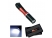 LED Leuchte "Power Clips schwarz/rot"