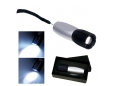 3 Watt LED Leuchte "Streamer silber/schwarz"