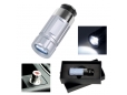 Aufladbare LED Leuchte "Car Tech silber"