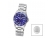 Armbanduhr "Atlas Metall blau"