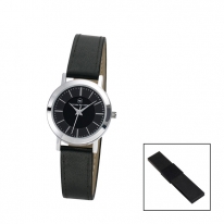Armbanduhr "Style Damen schwarz"