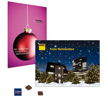 jopremo - Werbemittel, Werbeartikel, Give Aways - online bestellen :: Give- Aways, Werbemittel und Werbeartikel mit Ihrem Logo :: Saisonartikel ::  Weihnachten :: Design Wand-Adventskalender