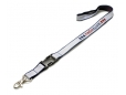 Lanyard, gewebt, 3-fbg. mit Kunststoffclip B-10