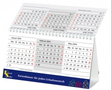 Tischkalender Tavola 4-farbig