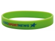 Silikonarmband mit Logodruck