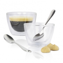 Doppelwandiges Espresso-Set