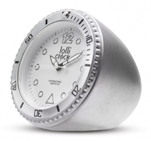 Uhr LOLLICLOCK ROCK MATT SILVER