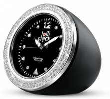 Uhr LOLLICLOCK ROCK CRYSTAL BLACK