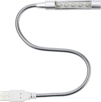 USB-Lampe 'Flexible' Kunststoff/Metall