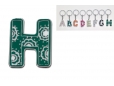 TROIKA Schlüsselanhänger H HAPPY LETTERS