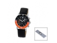 Chronograph "Spectra Chrono schwarz/orange"