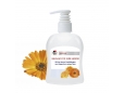 300 ml PET Spender weiß - Handbalsam "Ringelblume - Aloe Vera" - Body Label (VS & RS)