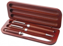 Kugelschreiber Set aus Holz