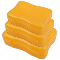 Brotzeitdosen "Wave", 3er Set