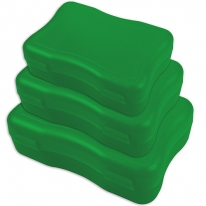 Brotzeitdosen "Wave", 3er Set