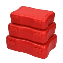 Brotzeitdosen "Wave", 3er Set