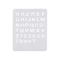 Schablone "ABC"