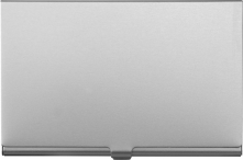 Visitenkartenetui 'Maps' aus Aluminium