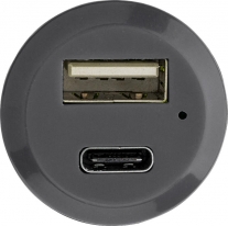 USB-KFZ-Ladestecker 'Jonny' aus Kunststoff