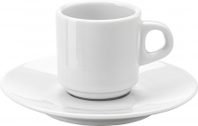Espresso-Tasse 'Mio' aus Porzellan