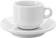 Espresso-Tasse 'Cannes' aus Porzellan
