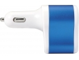 USB-KFZ-Ladestecker 'Smoky' aus Kunststoff
