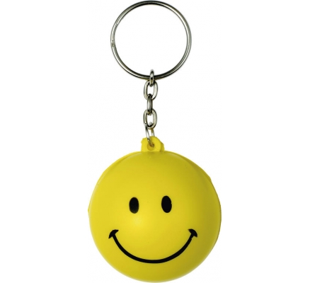 Schlüsselanhänger Smile aus PU Schaum