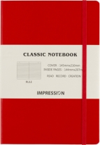 Notizbuch 'Biarritz' aus Karton (ca. DIN A5 Format)
