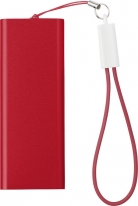 Powerbank 'Colorline' aus Aluminium