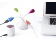 USB-Hub 'Retro' aus ABS-Kunststoff