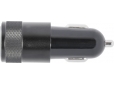 KFZ-Ladestecker 'Strong' aus ABS-Kunststoff ink. USB & USB-C